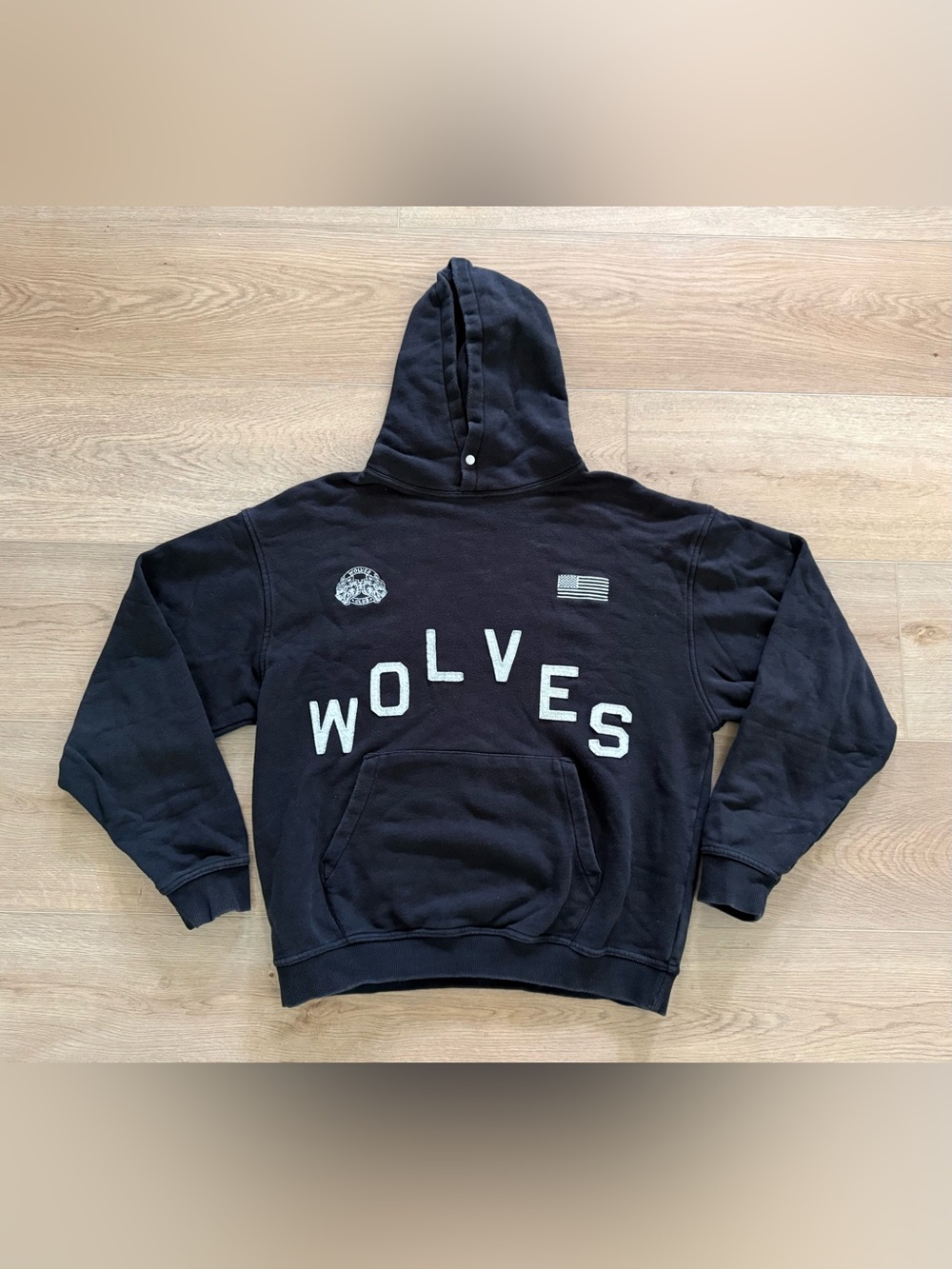 Darc Sport Wolves Pyramid Pierce Limited Hoodie #766/1000 Size Large